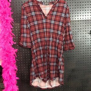 Plaid dress